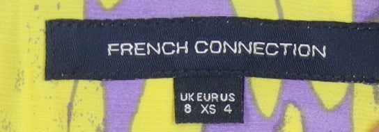 French Connection Women's Multicoloured Blouse, Size 8