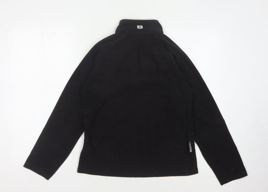 Mountain Warehouse Women's Black Fleece Pullover, Size 8