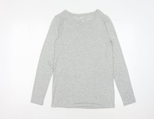 Gap Women's Grey XS Long Sleeve T-Shirt Regular Fit
