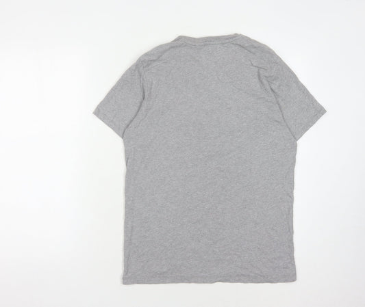 Levi's Men's Grey Graphic Print T-Shirt, Size S