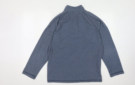 Trespass Men’s Blue XL Logo Fleece Sweatshirt