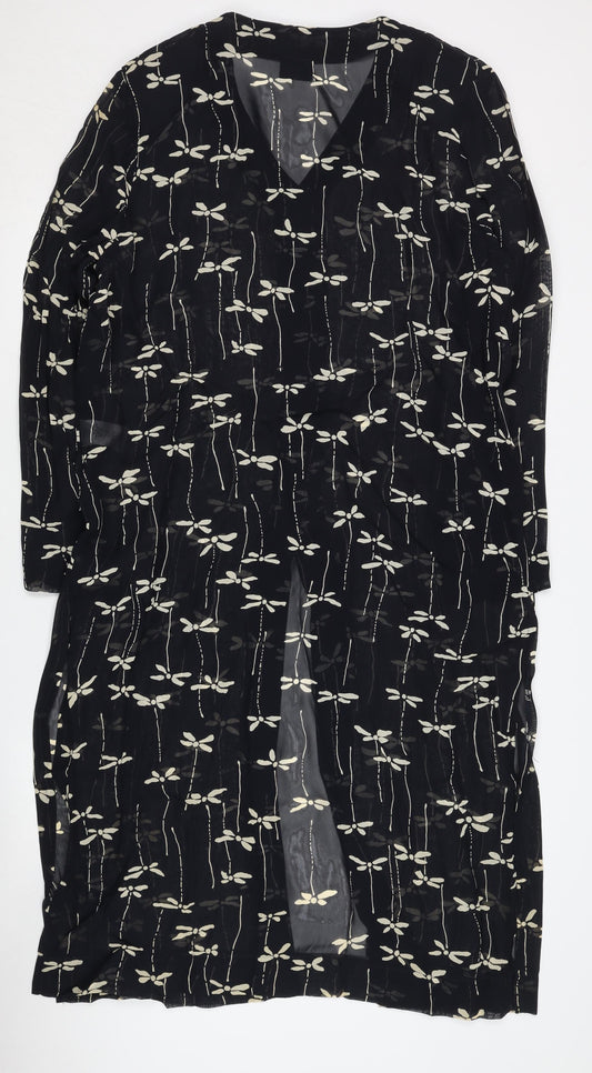 Alexon Women's Black Viscose Dress, Size 14