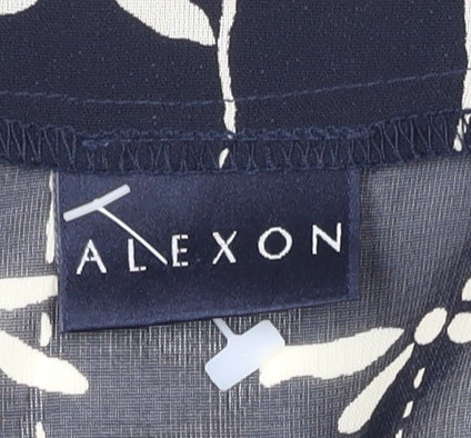 Alexon Women's Black Viscose Dress, Size 14