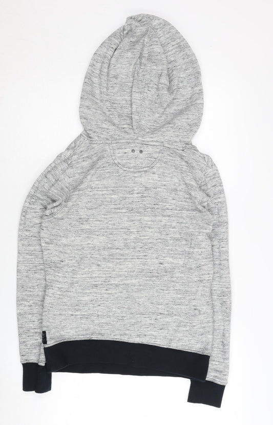 Converse Men's Grey Hoodie Pullover, Size S