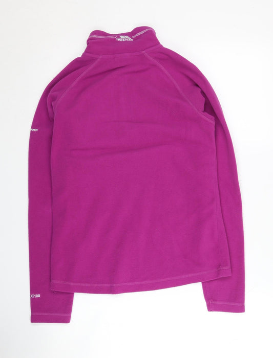 Trespass Women's Pink Fleece Sweatshirt, Size 10
