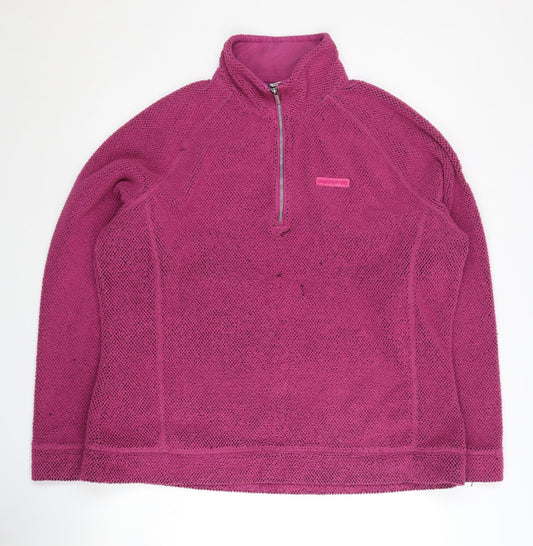 Craghoppers Women's Pink Knit Sweatshirt Size 20