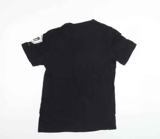 Boohoo Men Black Bee Graphic T-Shirt - Small
