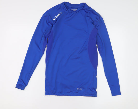 Sondico Men's Blue Long Sleeve Gym Pullover M
