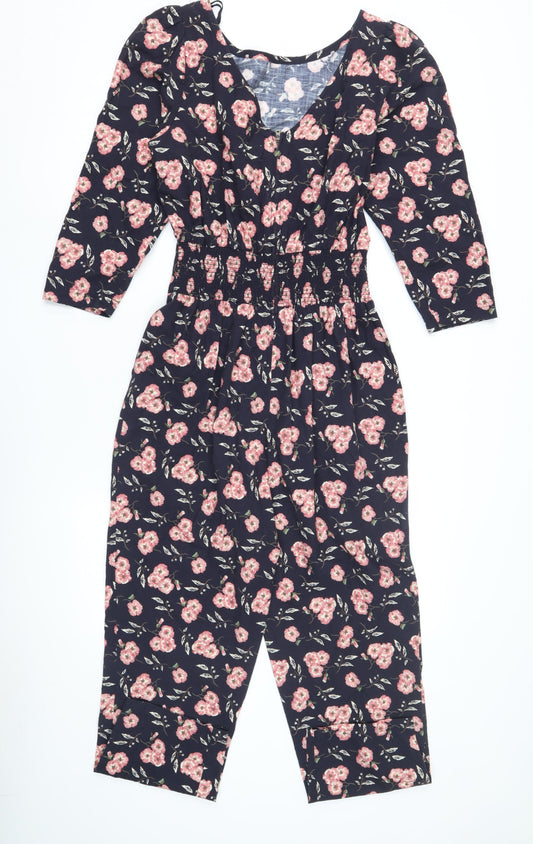 La Vie Women's Multicoloured Floral Jumpsuit S