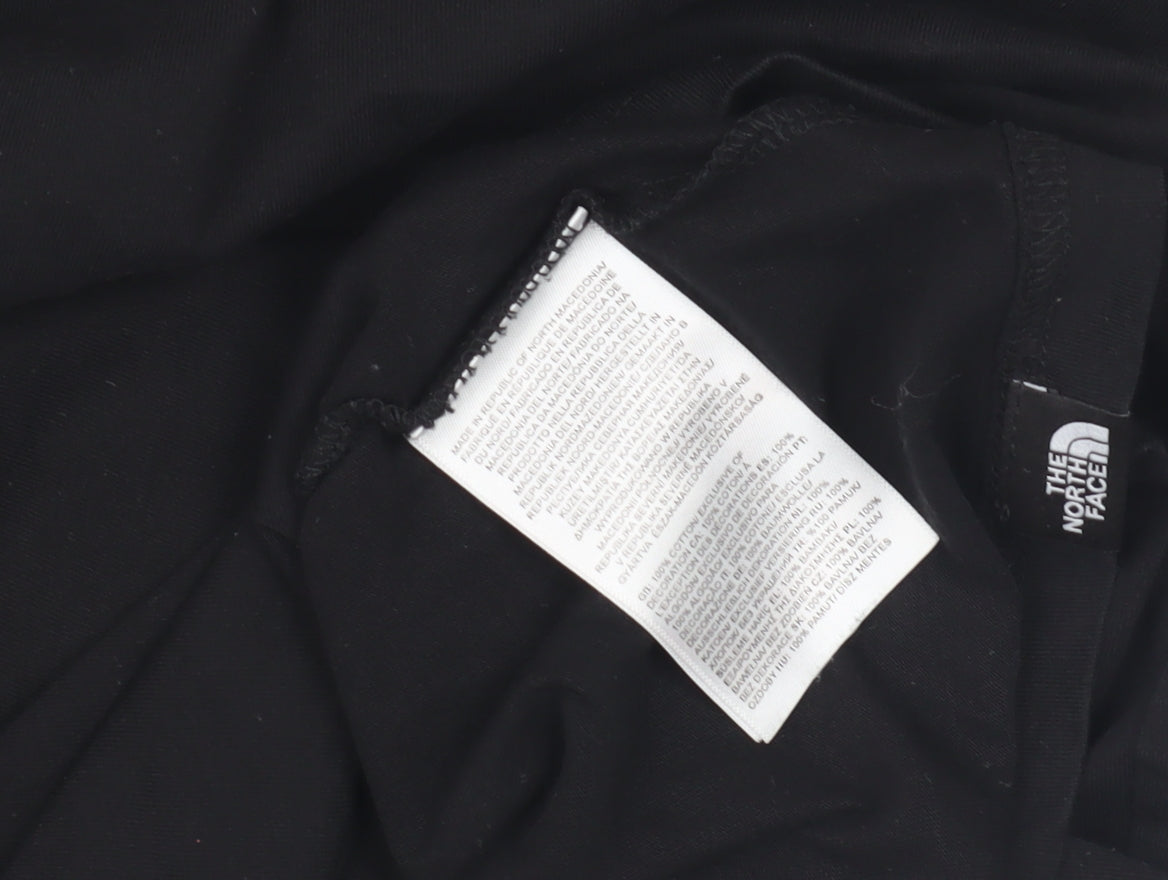 The North Face Men's M Black Graphic Print Tee