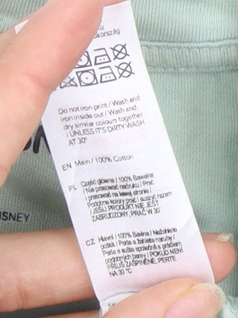 Disney Women’s Green Mickey Mouse T-Shirt Size 8