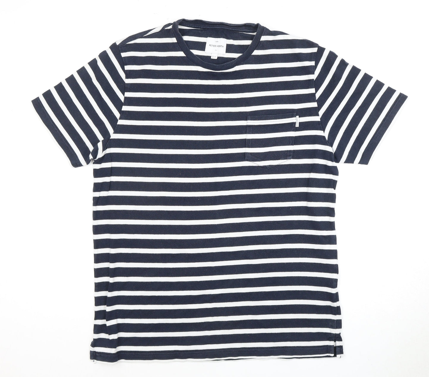 Peter Werth Unisex Striped T-Shirt, Size 12