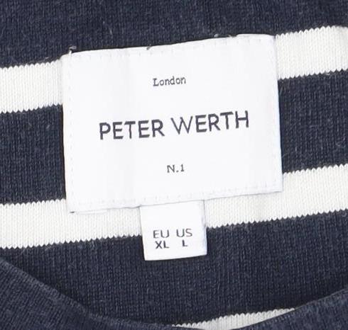 Peter Werth Unisex Striped T-Shirt, Size 12