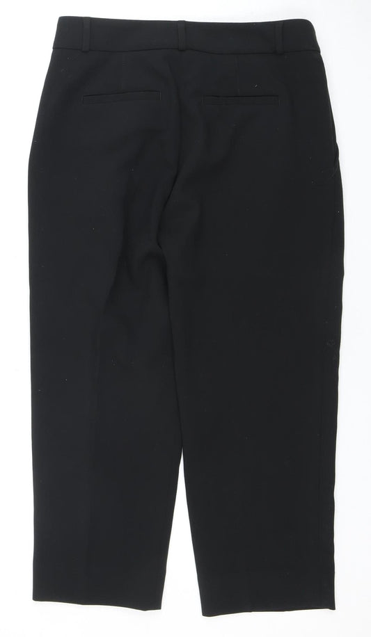 Banana Republic Black Women's Petite Trousers Size 4