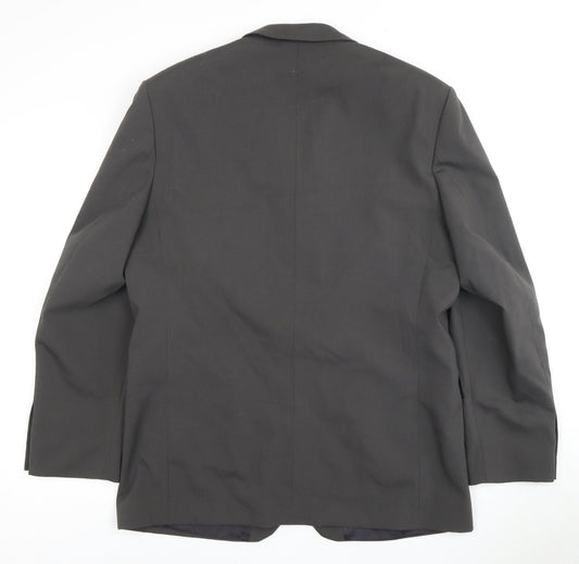 Burton Menswear Men's Grey Blazer, Size 42, Formal Jacket