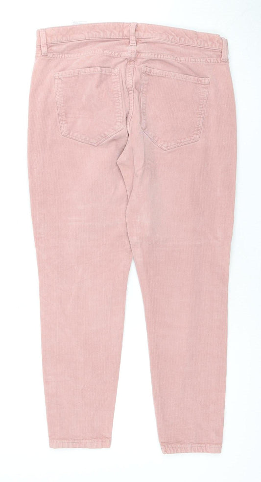 Banana Republic Women's Pink Cropped Corduroy Jeans