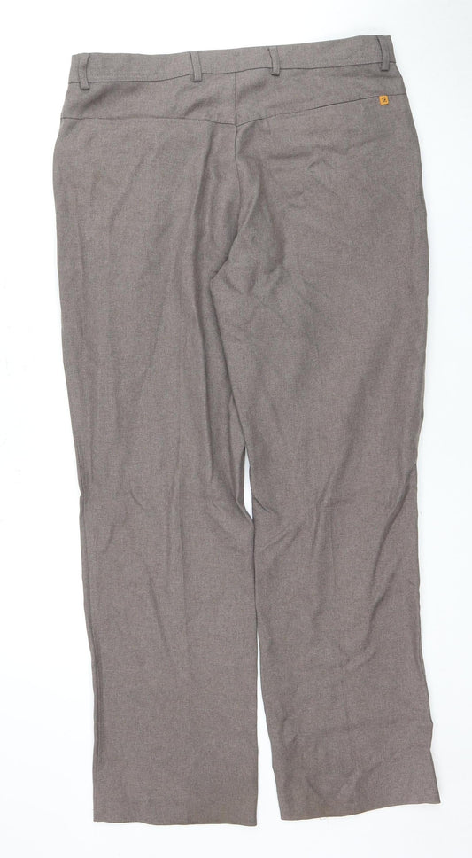 Farah Men's Brown Trousers Size 36