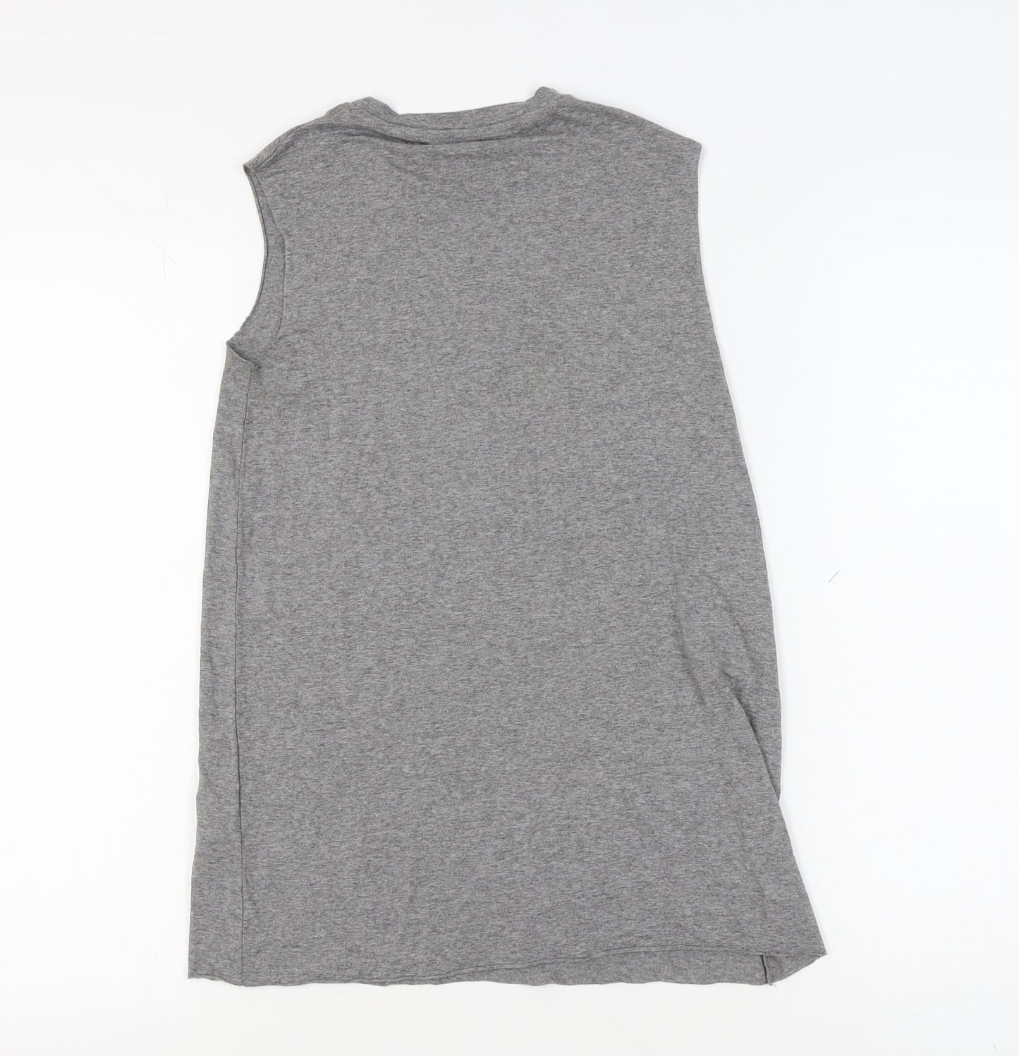 AllSaints Women's Grey Sleeveless Tank Top - Size S