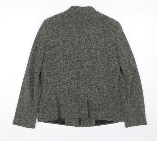 Eastex Women's Grey Mid-Length Jacket Size 10