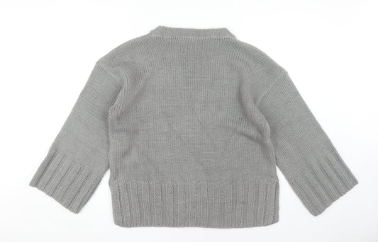 Firetrap Women's Grey Pullover Jumper, Size S