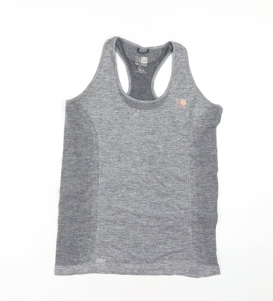 Karrimor Women's Grey Tank Top - Size 14 for Gym & Running