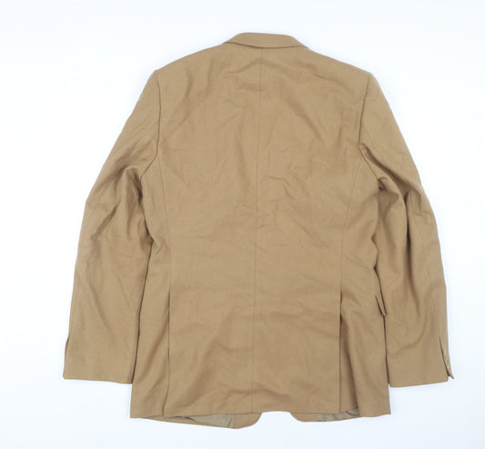 International by Tergan Men's Brown Blazer 42L Jacket