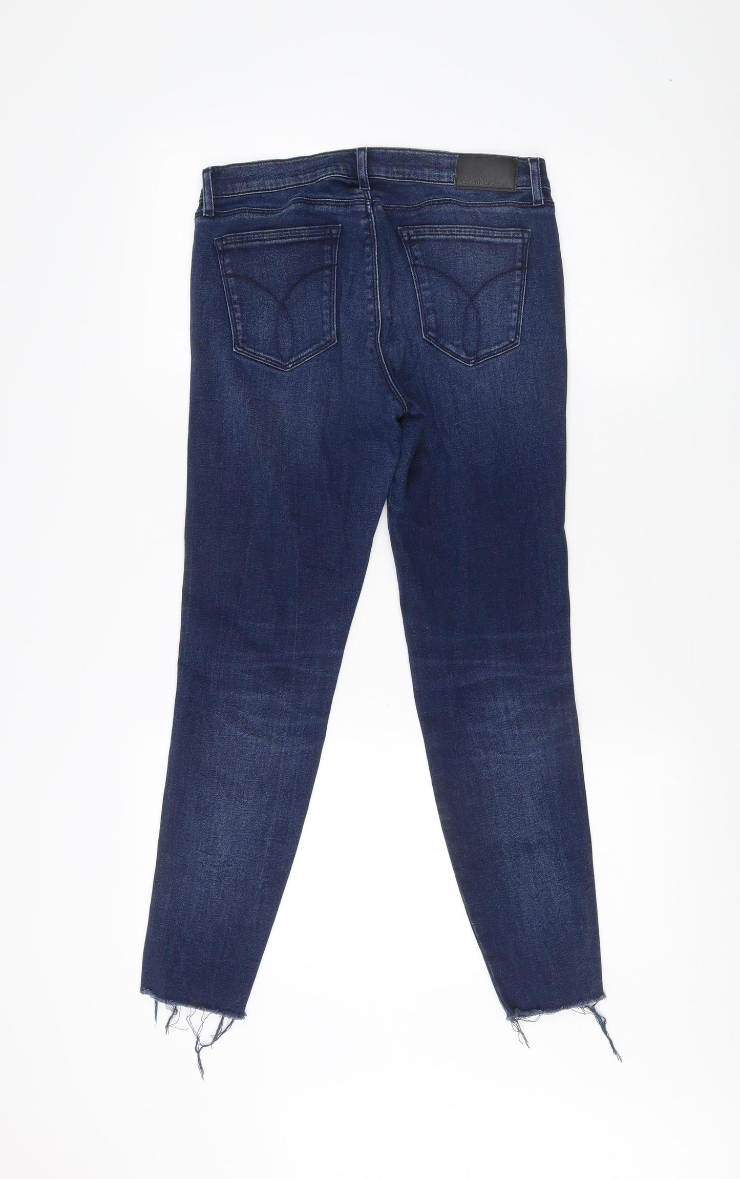 Calvin Klein Women's Blue Skinny Jeans, Size 6, Excellent Condition