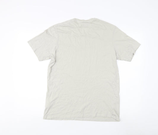 T-BAR Cotton On Men's Beige Large Graphic Tee