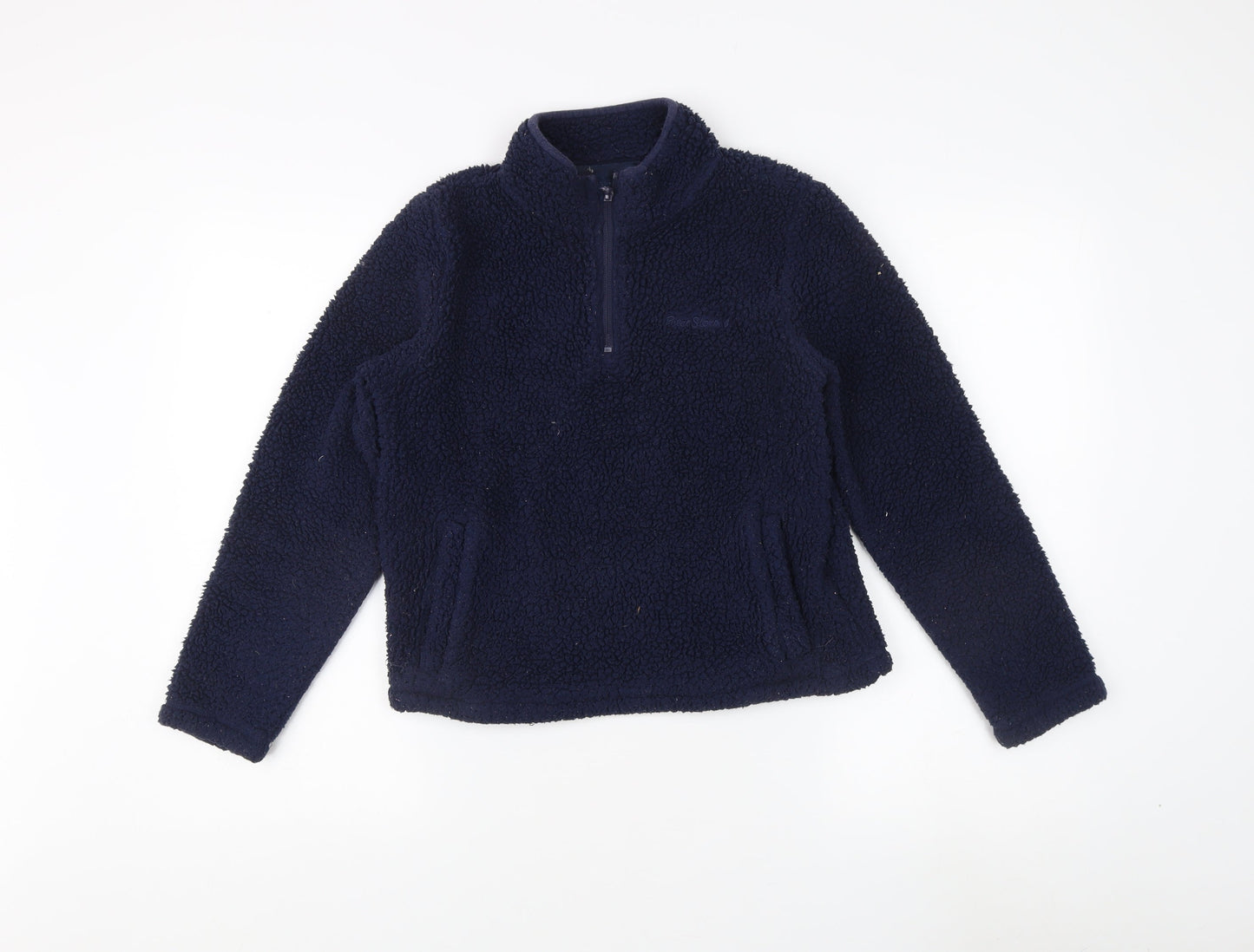 Peter Storm Teen Blue Fleece Sweatshirt Size 11-12