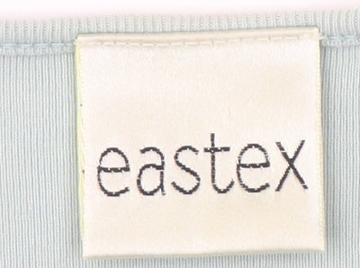 Eastex Women's Blue Embroidered T-Shirt - Size 10