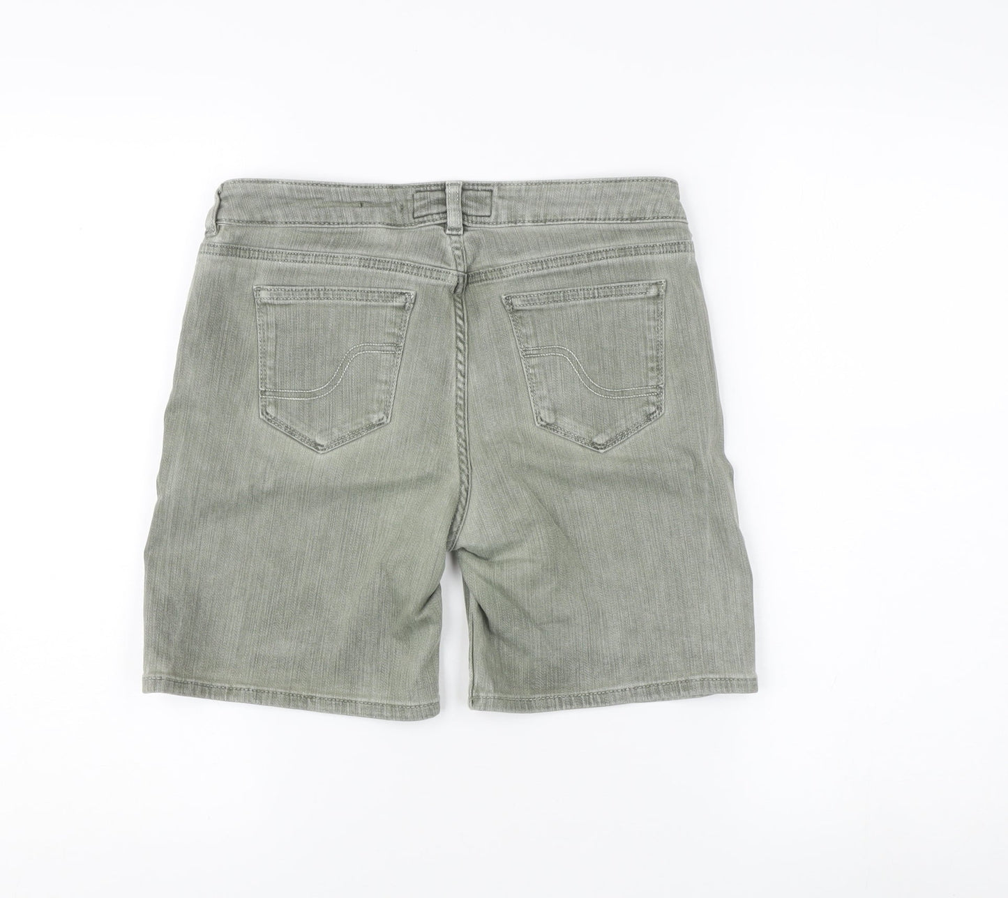 FatFace Women's Grey Denim Shorts, Size 6