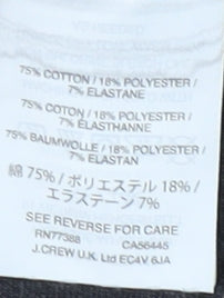 J.Crew Women's Black Skinny Jeans Size UK 0