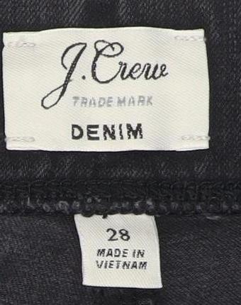 J.Crew Women's Black Skinny Jeans Size UK 0
