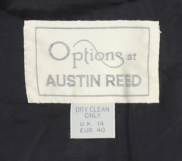 Austin Reed Black Women's Blazer UK 14 Classic Fit