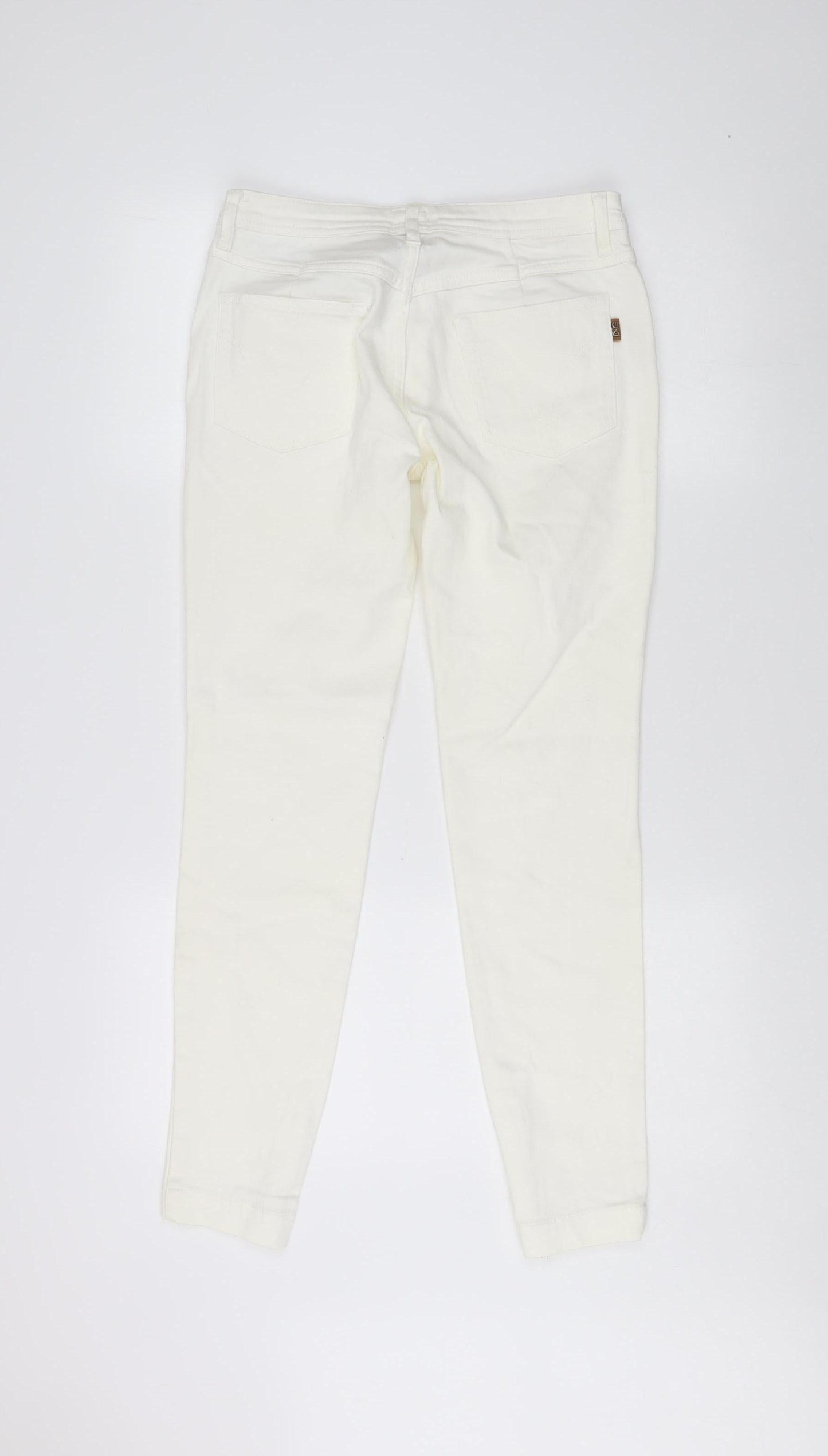 Dolce & Gabbana Women's White Skinny Jeans Size 26