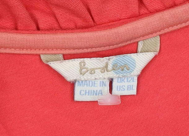 Boden Womens Red Sleeveless Dress Size 12
