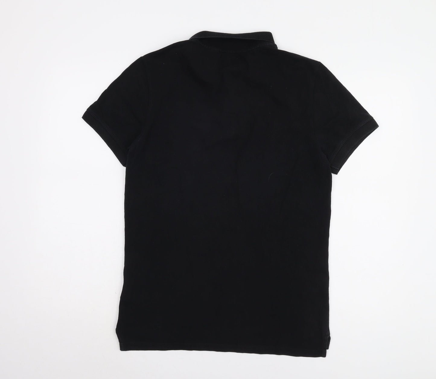 Jack Wills Men's Black Polo Shirt, Size S, Casual Wear