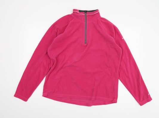 Trespass Women's Pink Pullover Fleece Sweatshirt Size XXL