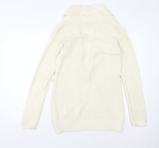 Jane Norman Women's Ivory Cardigan Size 16