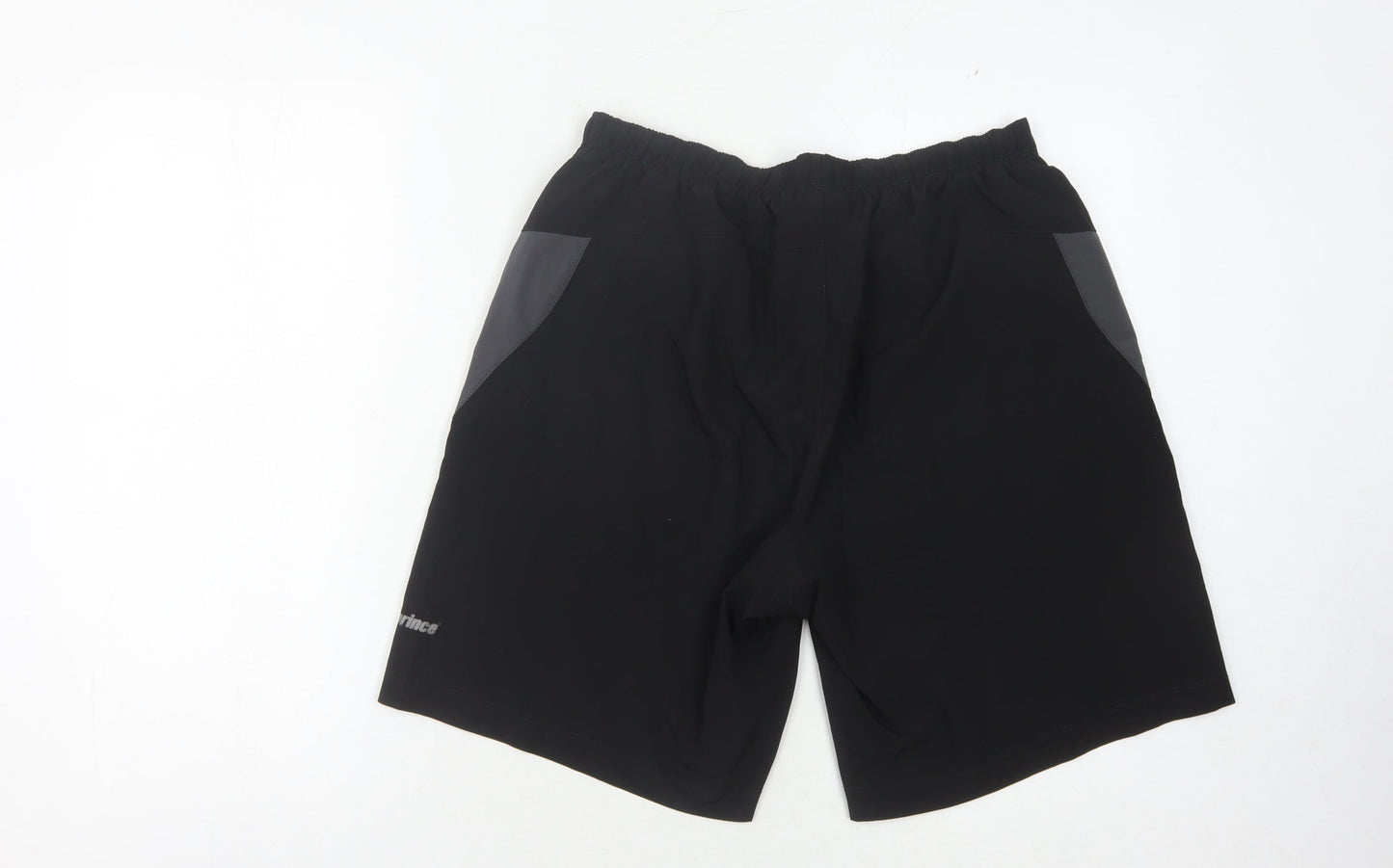 Prince Men's Black M Athletic Running Shorts
