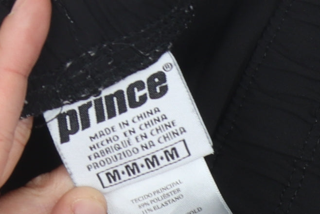 Prince Men's Black M Athletic Running Shorts