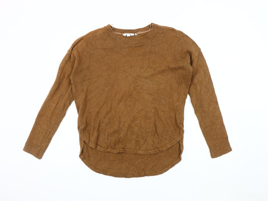 Fatface Women's Brown Pullover Jumper Size 10