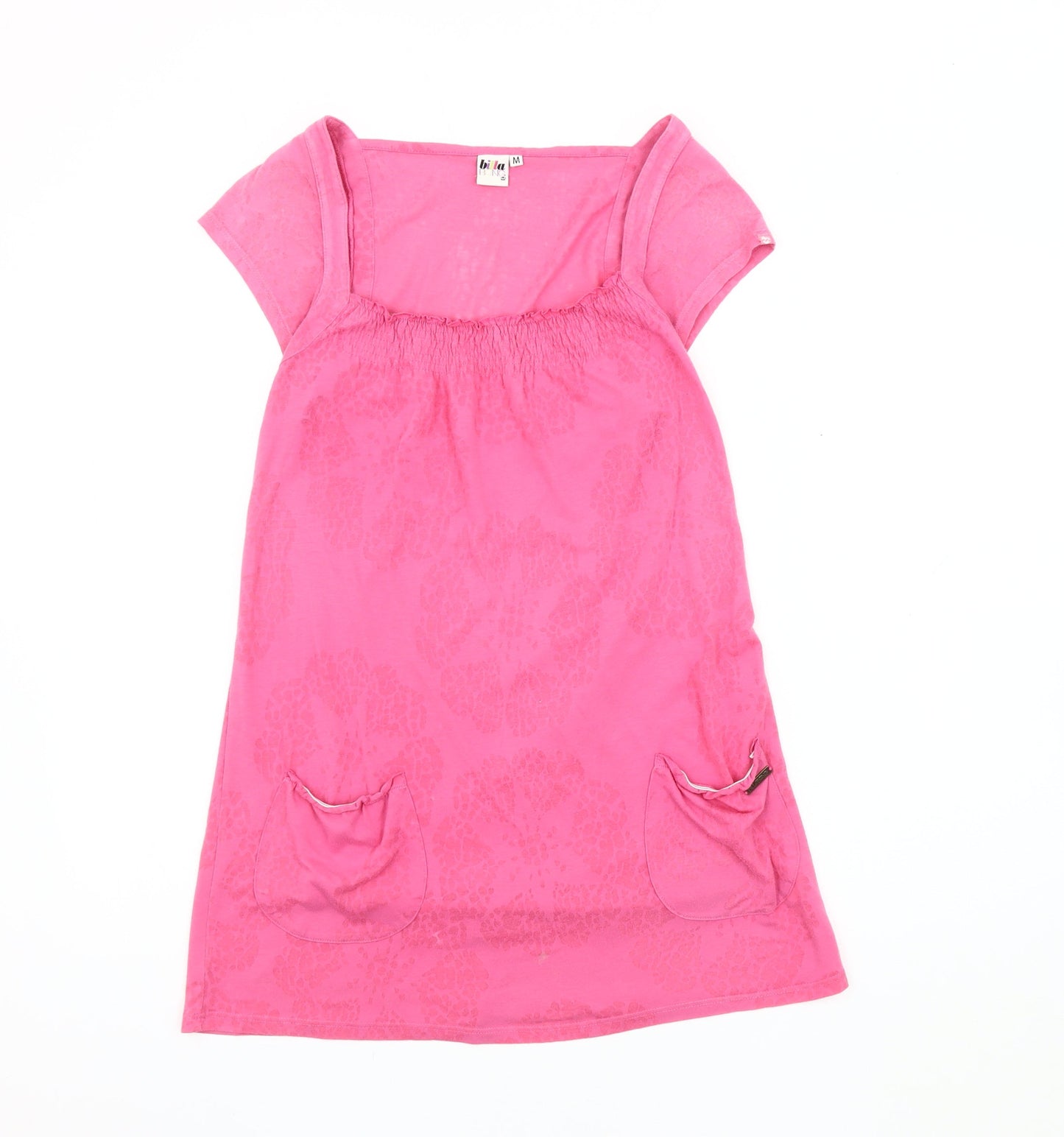 Billabong Women's Pink Tunic T-Shirt, Size M - Casual Wear