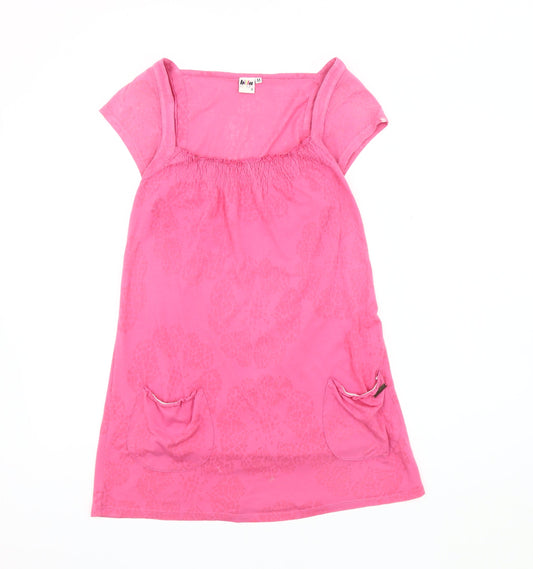 Billabong Women's Pink Tunic T-Shirt, Size M - Casual Wear