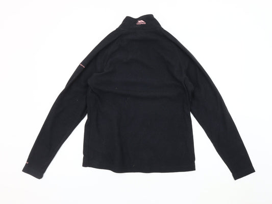 Trespass Women's Black Fleece Pullover Sweatshirt - L