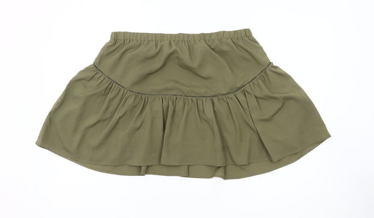 Banana Republic Women's Green Peasant Skirt M