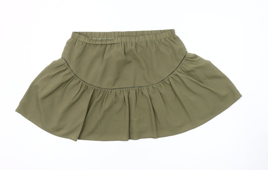 Banana Republic Women's Green Peasant Skirt M