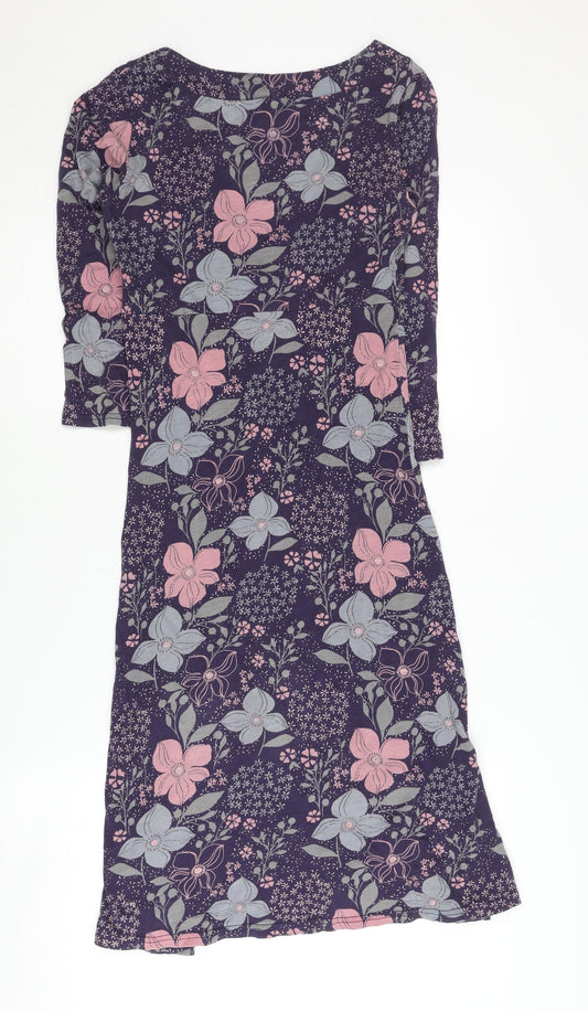 White Stuff Women's Floral V-Neck Dress, Size 8