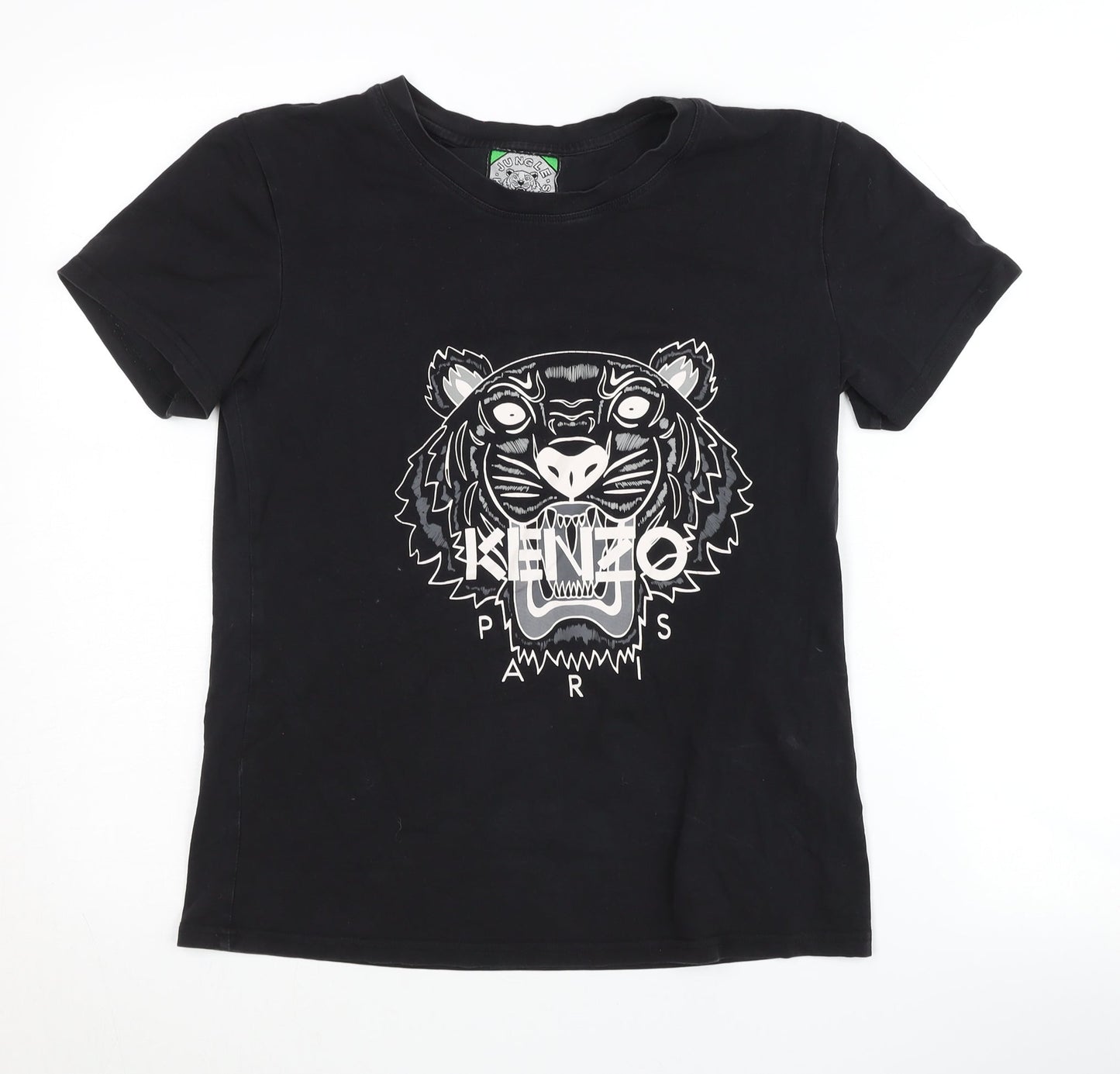 Kenzo Men's Black Graphic Print T-Shirt Size S