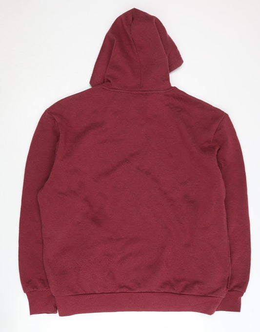 Slazenger Men's Red Pullover Hoodie Size L